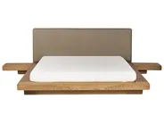 Vattensäng Bouclé ZEN 160 x 200 cm Naturlig askfanér_1079890