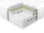 Latex Memory Foam Mattress LATEX MEMORY 7 PRO H2/3 Medium 180 x 200 cm (Super King Size)_955708