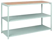 Outdoor Kitchen Island AVETRANA Light Green Metal_1079287
