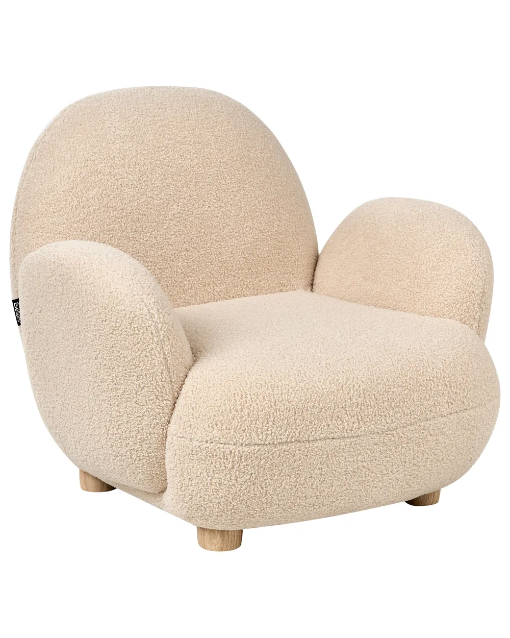 Lasten nojatuoli HEM Buklee Beige_977274