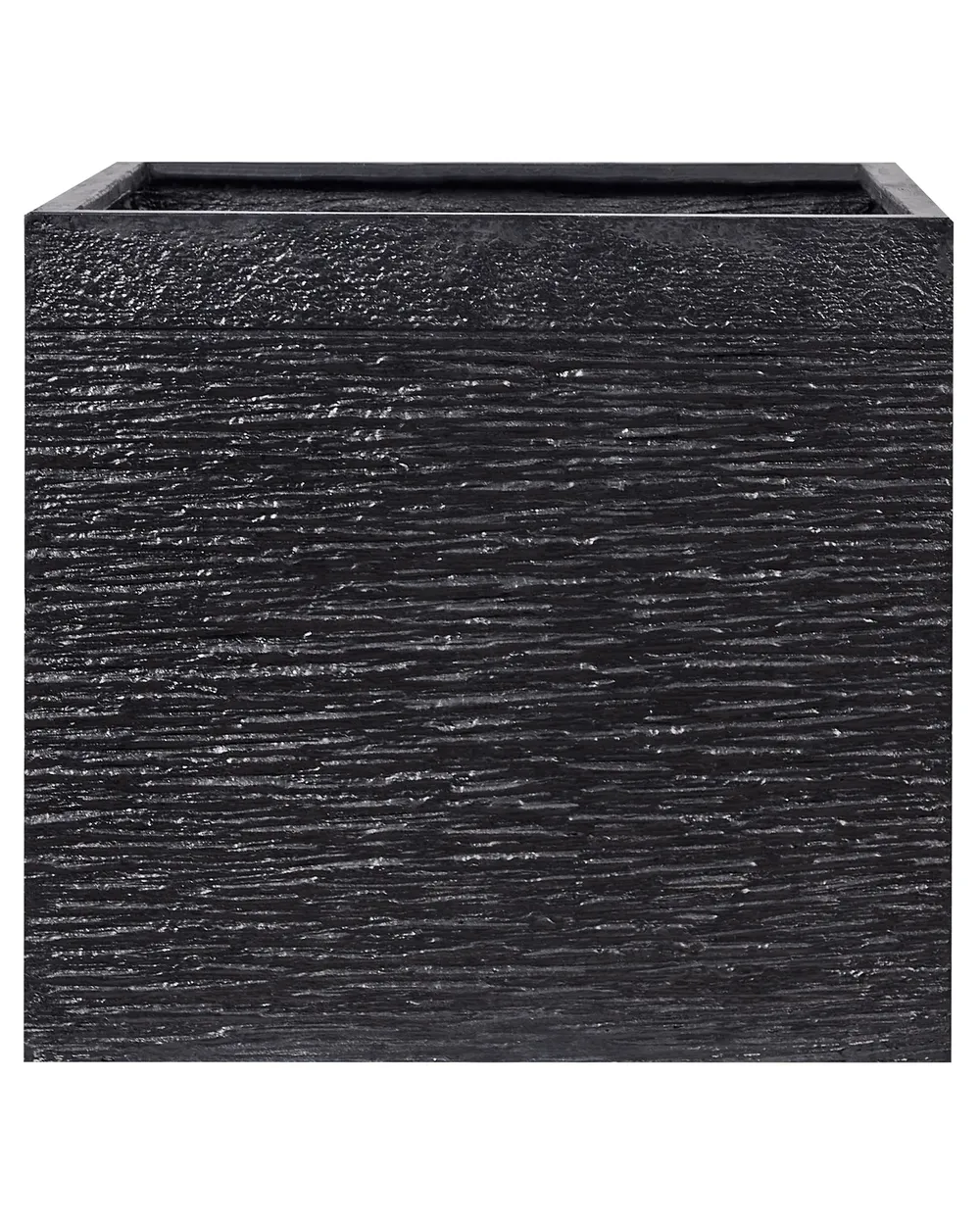 Plant Pot PAROS 50 cm Black