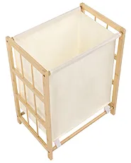 Pyykkikori MERIN Bambu Vaaleanruskea 45 L_1144440