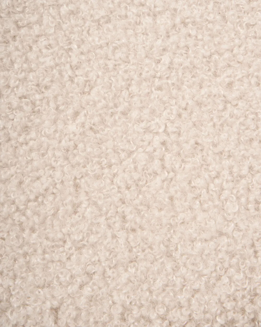 Dining Chair Swivel HAYDEN Boucle Light Beige_1037133