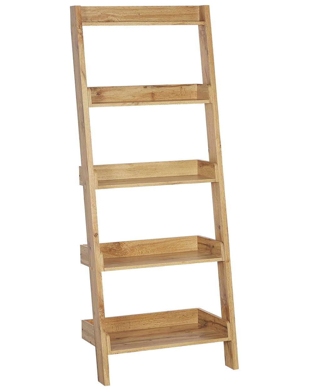 5-lags hylle MOBILE TRIO 167 cm Lysebrun
