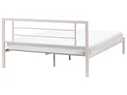 Sänky Metalli CUSSET 160 x 200 cm Vaaleanbeige_1162083