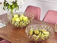Set of 2 Bowls GROGOL Metal Gold_1182505