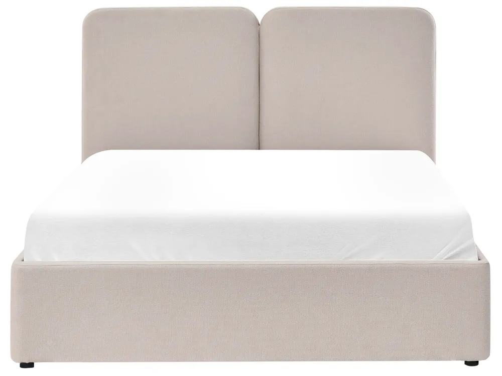 Säng med förvaring ARBOIS Beige 160 x 200 cm_1023163