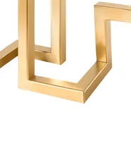 Candle Holder RAPOSO 30 cm Metal Gold_968389
