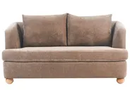 Living Room Set 6 Seater RATTVIK Chenille Brown_1066428