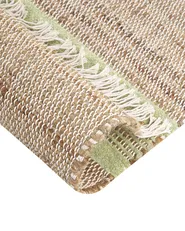 Rug TALPUR Light Green 160 x 230 cm Jute_845672