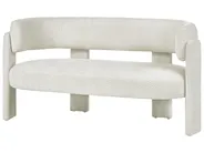 Sofa 2 Seater BUREA Chenille Off-White_1072798