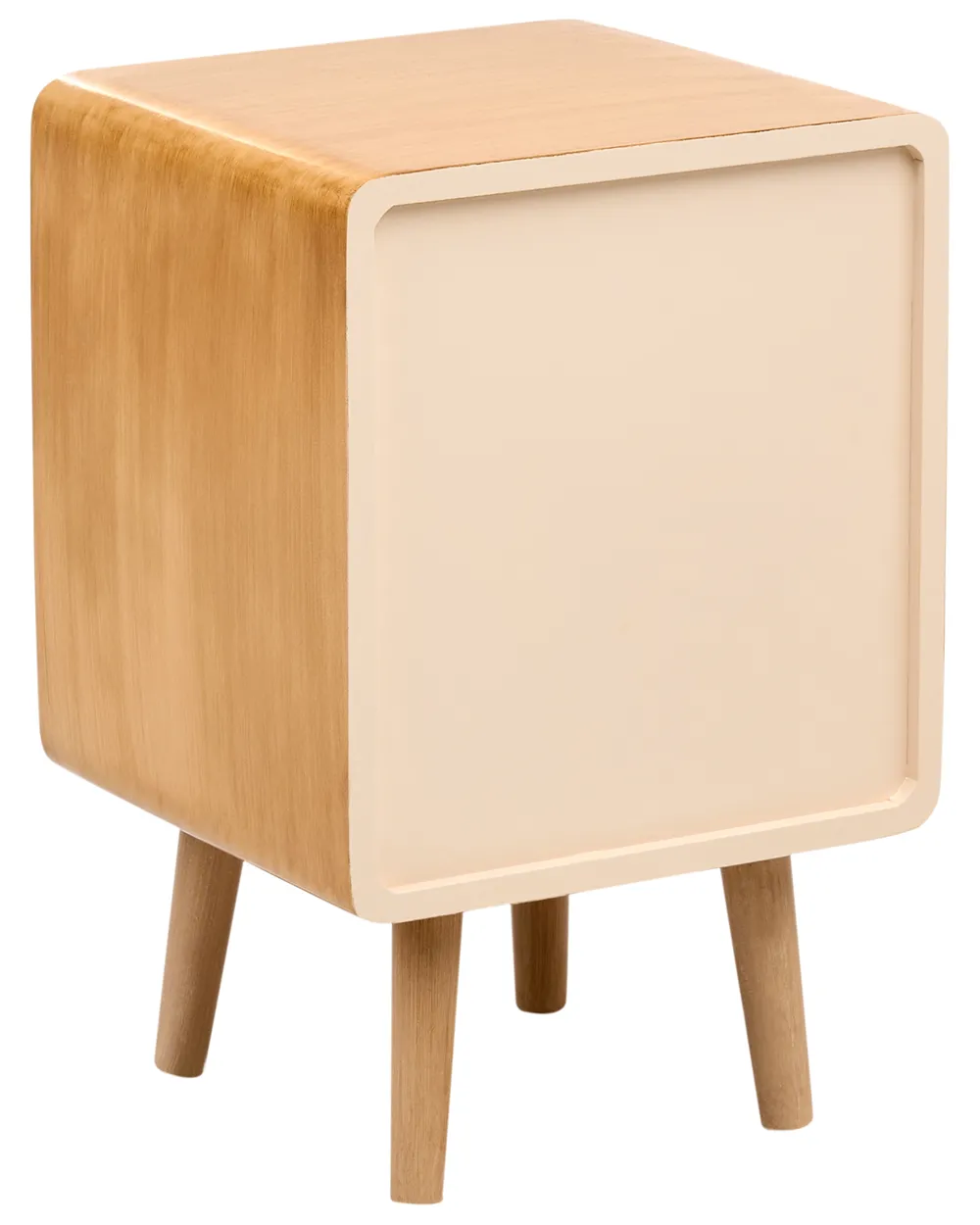 Bedside Table LEFROY Light Brown_975643