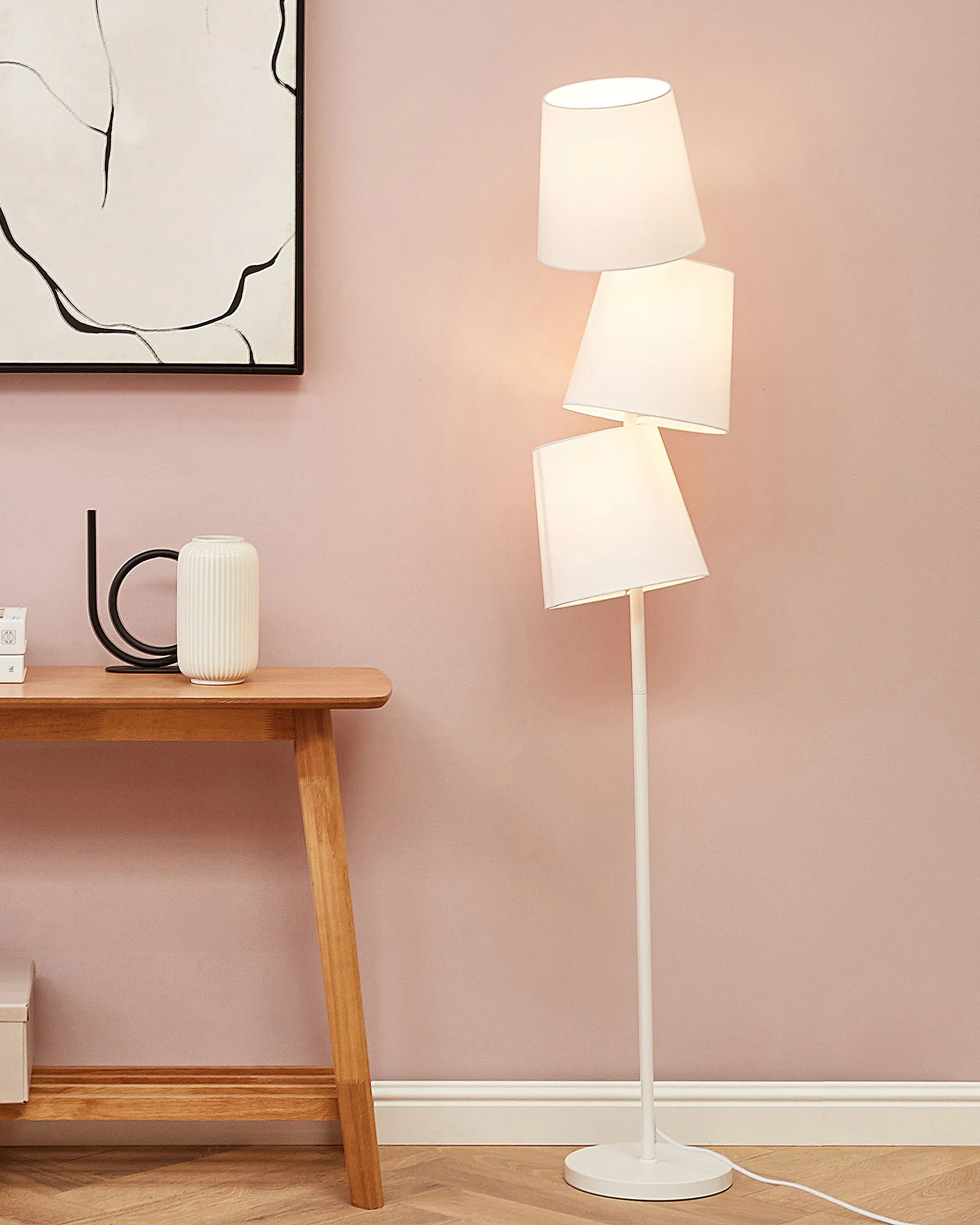 Floor Lamp RIO GRANDE Metal Off-White_690828