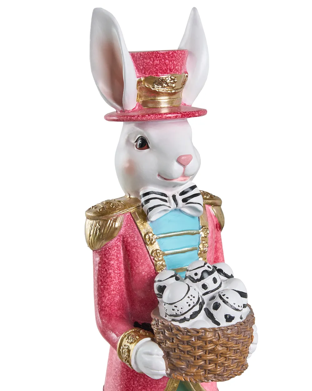 Set of 2 Figurines Rabbit MORUD Multicolour_1073003