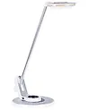 LED Desk Lamp CORVUS with Dimmer Metal White/ Silver