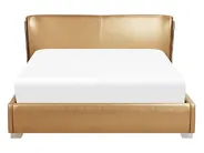 Waterbed Leather PARIS 140 x 200 cm (EU Double) Gold_757287