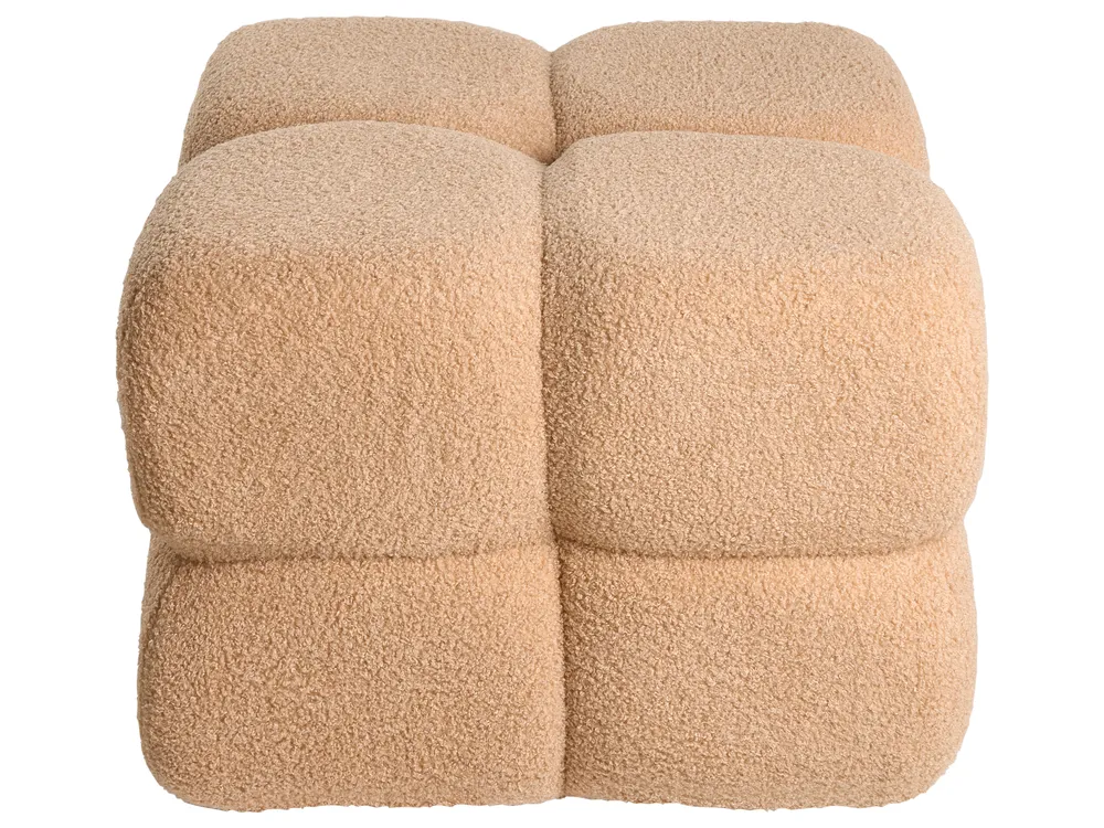 Pouffe CALIENTE Boucle Beige_1069779