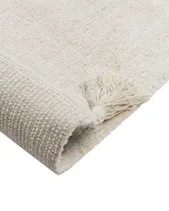 Barnmatta ZORAKAN Ljusbeige 140 x 200 cm Bomull_906958