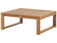 Garden Corner Sofa with Table 4 Seater TIMOR Modular Certified Acacia Wood Light Brown Right Hand_837954