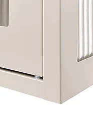 Seinäkaappi HARLYN 60 cm Metalli Beige_1156555
