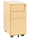 Storage Unit BOLSENA Metal Yellow