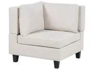 Modulär hörnsoffa 5-sits UNSTAD Ljusbeige Vänstervänd_925389