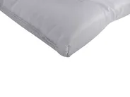 Sun Lounger Pad Cushion CESANA PREMIUM 192 x 56 cm Light Grey_988059