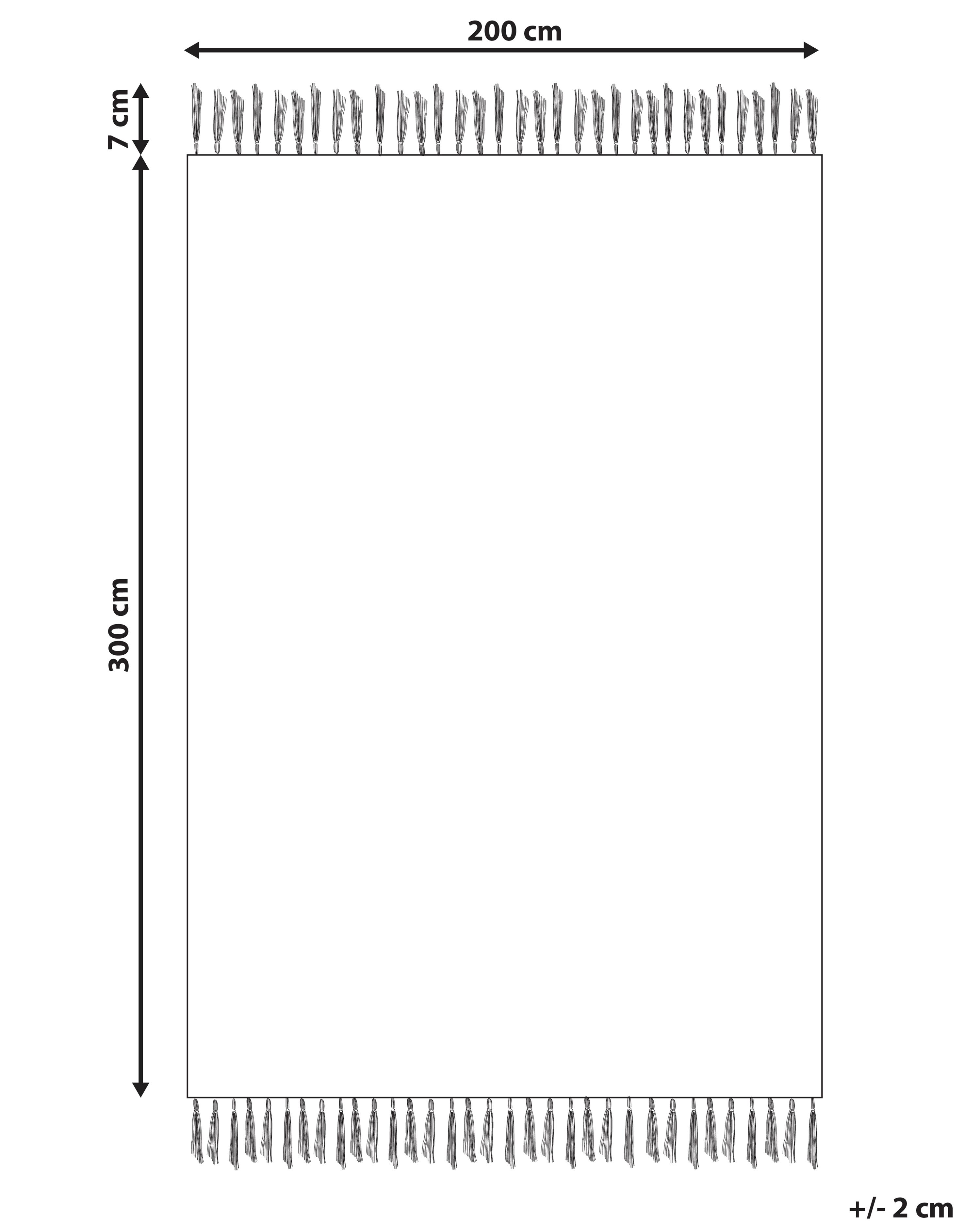 Teppe GARNI Flerfarget 200 x 300 cm Kelim Bomull_870150