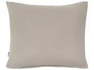 Duvet Cover Set SUMNER 150 x 200 cm Cotton Muslin Taupe_1060155