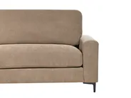 Corner Sofa 3 Seater MALOY Fabric Brown Right Hand_971303