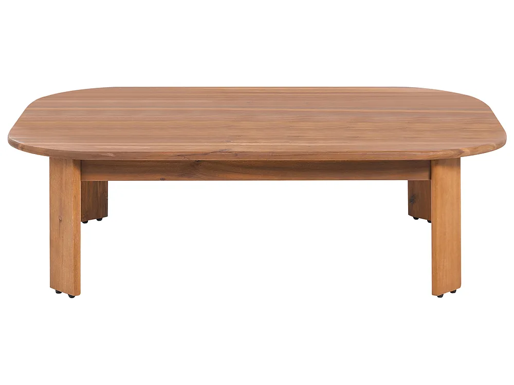 Garden Coffee Table TALSANO 120 cm 80 cm Acacia Wood Brown_1154683
