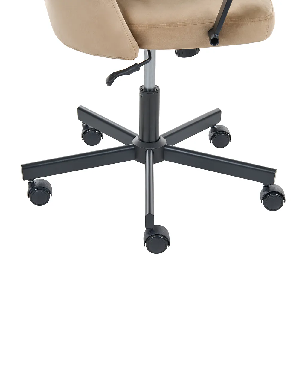 Kontorsstol CAROGA Sammet Beige_1144188