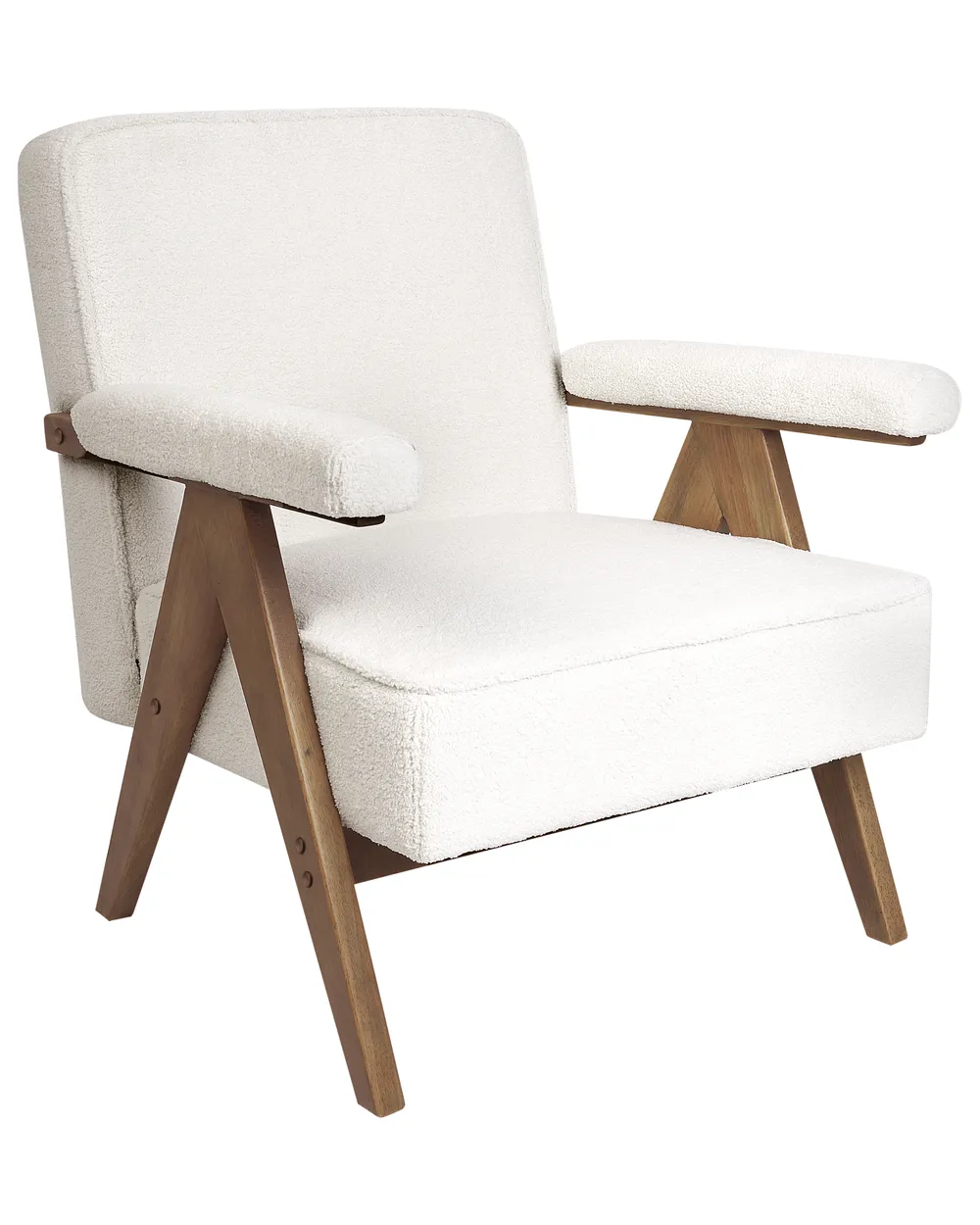 Armchair EVJE Boucle Off-White_927201