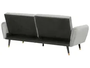 Sofa Bed 3 Seater VIMMERBY Velvet Light Grey_764234