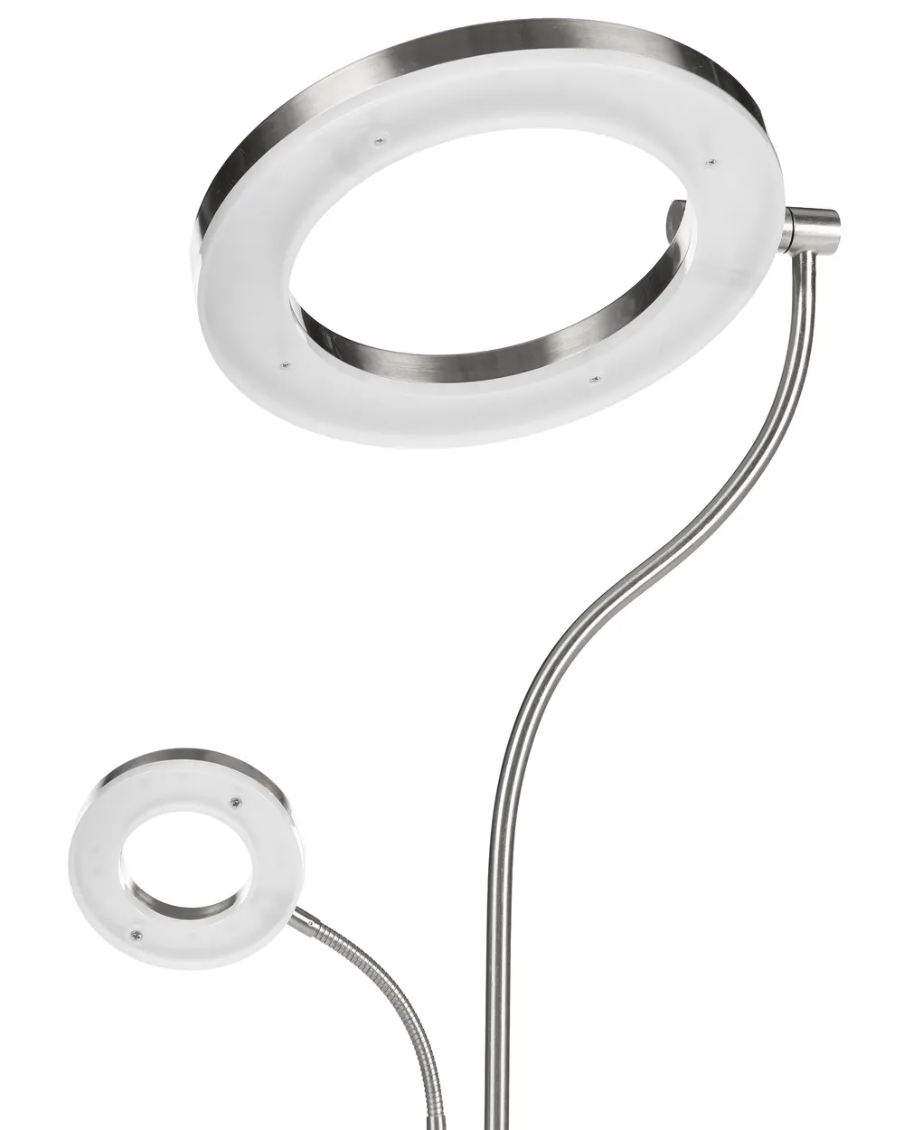 LED Floor Lamp AFTON Metal Silver_1141522