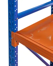Garage Shelving FIUGGI 150 cm 200 cm Metal Orange_1011185