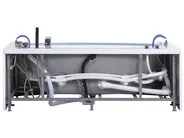 Kulmaporeamme LED-valolla FUERTE 175 x 85 cm Valkoinen_717872