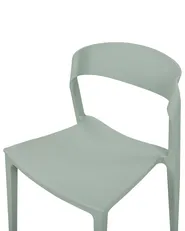 Set of 2 Dining Chairs SOMERS Mint Green_873416