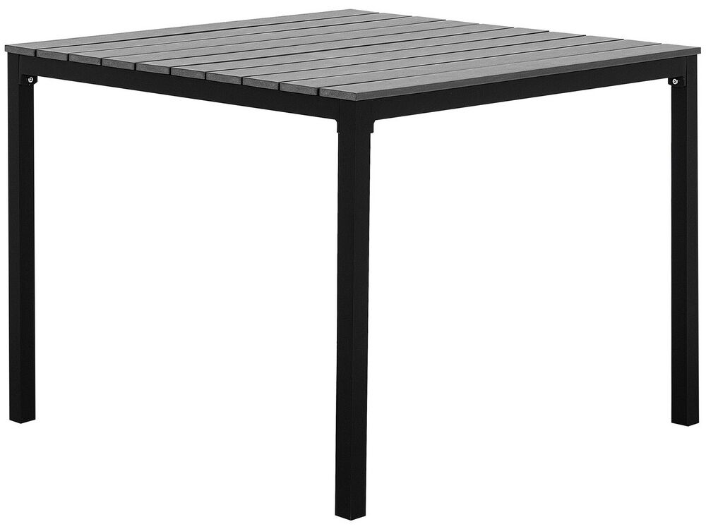 Spisebord til hagen PRATO 95 cm 95 cm Grå
