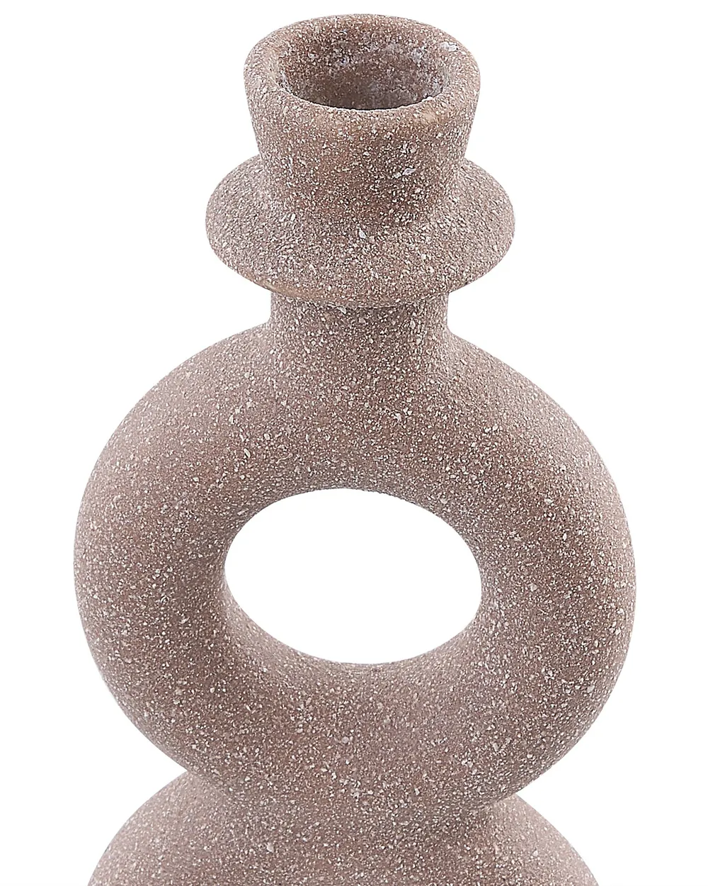 Candle Holder NAOUSA 23 cm Ceramic Beige_846176