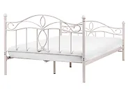Sänky Metalli ANTLIA 160 x 200 cm Vaaleanbeige_1165293