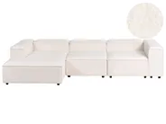 Modulär hörnsoffa 4-sits ARDAL Bouclé Off-White Högervänd_908466