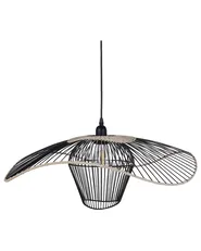 Pendant Lamp LUNGA Metal Black_915591