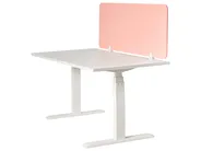 Skiljevägg för skrivbord SPLIT 120 x 50 cm Persikorosa_1050605