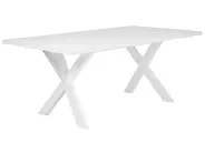 Matbord LISALA Vit 180 cm 100 cm_727103