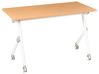 Työpöytä taitettava BENDI 120 cm 60 cm Ruskea