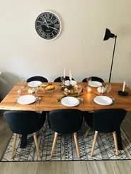 Matta KEBAN Svart 160 x 230 cm_834423