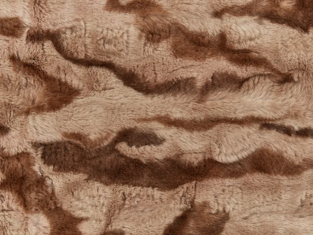 Blanket BAKIRA Faux Fur 150 x 200 cm Brown_917386