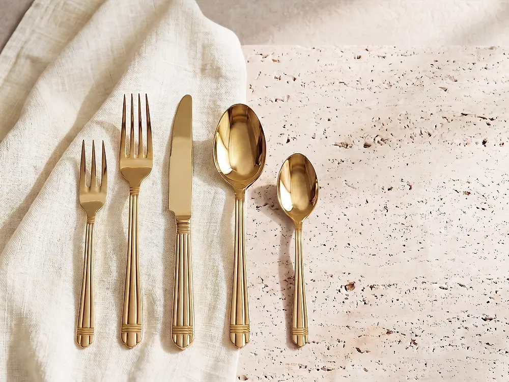 30-Piece Cutlery Set GARGANELLI Gold_1184544