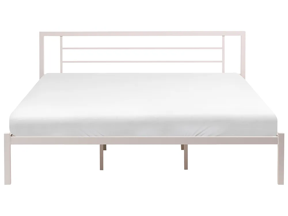 Sänky Metalli CUSSET 180 x 200 cm Vaaleanbeige_1162102